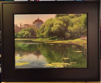 Bennett Vadnais O/C View of the Harlem Meer 2007