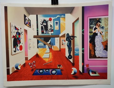 Ferjo L/E Lithograph Homage To The Modern Masters