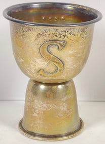 Vintage Taxco Los Castillos Mexico Sterling Silver Cup