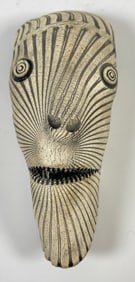 Vintage Chris London Ceramic Tribal Mask