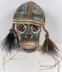 Papau New Guinea Asmat Irian Jaya Substitute Head