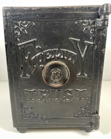 Small Iron "Fidelity Trust" Safe