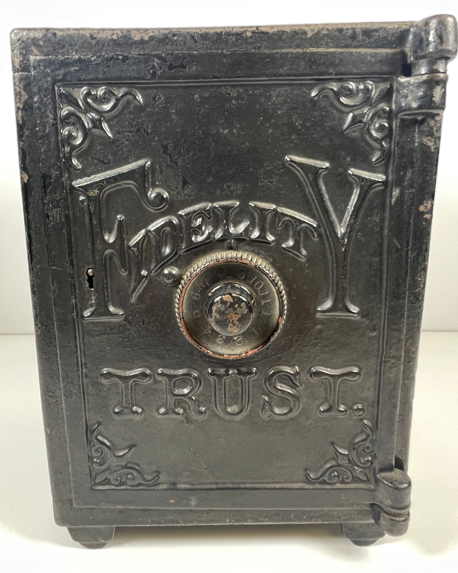 Small Iron "Fidelity Trust" Safe (1 of 8)
