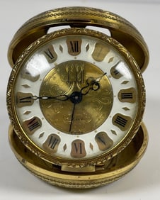 Dunhill Travel Alarm Clock w/ Swiss Movement