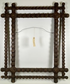 19th Century Tramp Art Frame