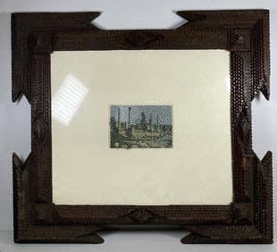 19th Century Tramp Art Frame