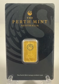 Perth Mint 5 Gram 99.99% Gold Bar