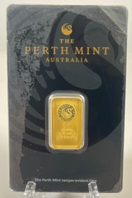 Perth Mint 5 Gram 99.99% Gold Bar