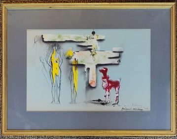 Benjamin Mendoza M/M Contemporary Abstract Montage