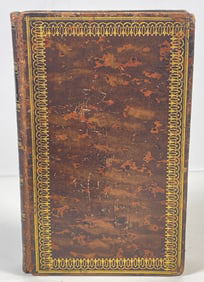 1810 Treatise on Self Knowledge Leather Bound Book