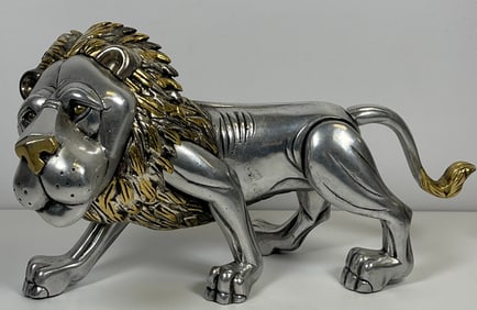 Frank Meisler Israel (Contemporary) Moveable Royal Lion Sculpture