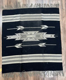 c1920 Chamiyo New Mexico Rio Grande Rug