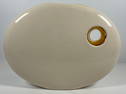 Mid Century Modernist Jaru Ceramic & 24 Carat Gold Plated Vessel