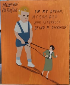 Javier Mayoral Outsider Art Titled Modern Parenting