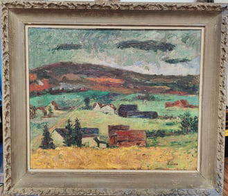 Stephen Green O/B Bucolic Country Landscape