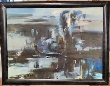 Vladimir Soldatkin O/B Spooky Abstract Landscape