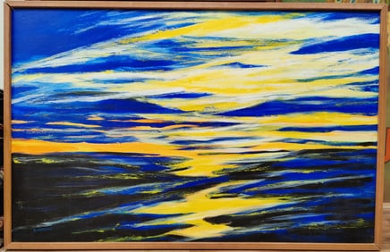 Rosemary Hornak Seascape Titled Hudson River