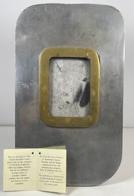 David Marshall Mixed Metal Photo Frame