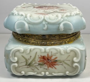 Large Wavecrest Hand Painted Dresser Box