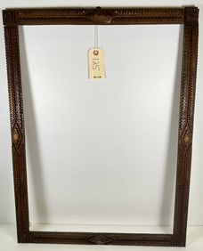 19th Century Tramp Art Frame
