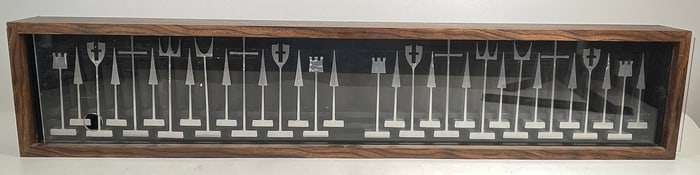 Austin Cox Alcoa Modernist Chess Set