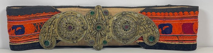 Antique Ottoman Filigree Decorated Ceremonial Belt