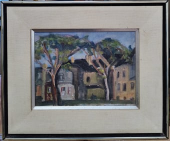 Paul Somnia Impressionist Street Scene Philadelphia