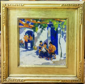 Harry Alan Weston O/B Spanish Courtyard Villagers