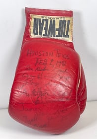 Multi Signed Boxing Glove - Philadelphia Boxers