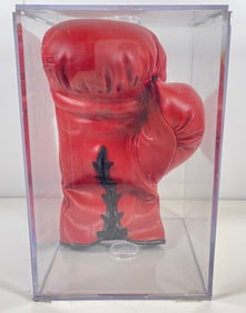 Ken Norton, Joe Frazier, & Leroy Neiman Signed Boxing Glove