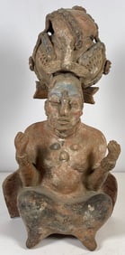 Primitive Clay Figure of Woman