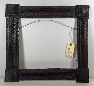 19th Century Tramp Art Frame