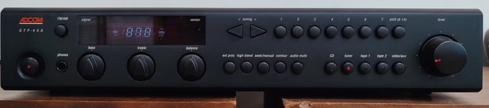 Vintage Adcom GTP-450 Preamplifier / Tuner Receiver