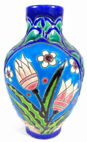 Art Deco Charles Catteau Keramis Vase