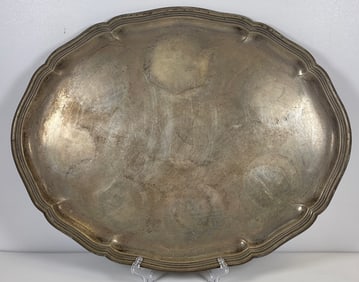 Vintage 830 German Silver Tray