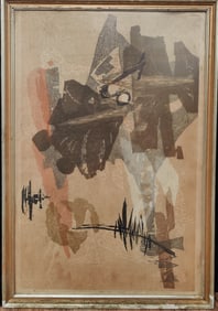 Rikio Takahashi Woodblock Print Titled "Nostalgia of Kyoto"