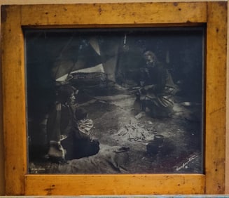 William J. Carpenter Photograph Titled Indian Family c. 1915