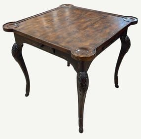 Theodore Alexander Solid Wood Game Table