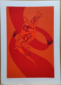 Esther Wertheimer Paolo E Francesca Portfolio w/ 6 Lithographs