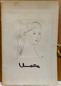Umana 7 Original Engraving Collection Booklet Portfolio 1964