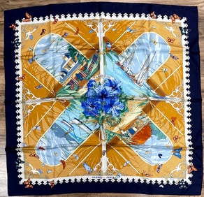 Hermes Varangues Silk Scarf Dimitri Rybaltchenko