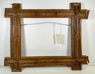 19th Century Tramp Art Frame