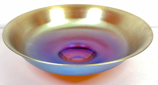 c1930 Art Deco Karl Wiedmann WMF Myra Art Glass Bowl