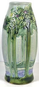 c1920 Art Deco Roseville Art Pottery Vista Vase