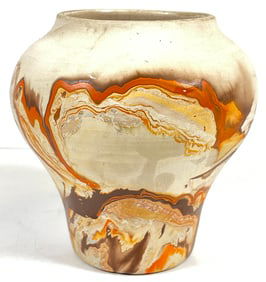 Vintage Nemadji Indian Art Pottery Vase