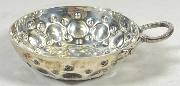 c1937 London Sterling Silver Wine Tastevin Sommelier Cup