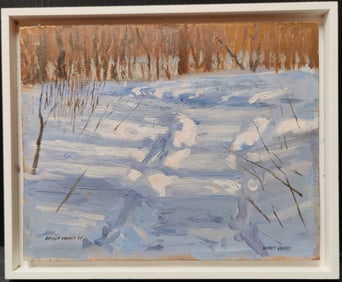 Bennett Vadnais O/B Snowy New England Landscape 2008