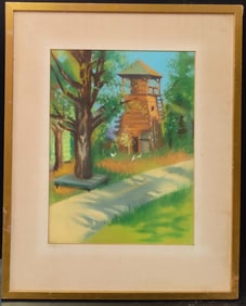 Mildred Feinberg New England Country Landscape