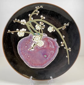 Vintage Arita Japanese Hand Painted Porcelain Charger