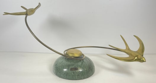 Mid Century Bijan Bahar Kinetic Bird Sculpture